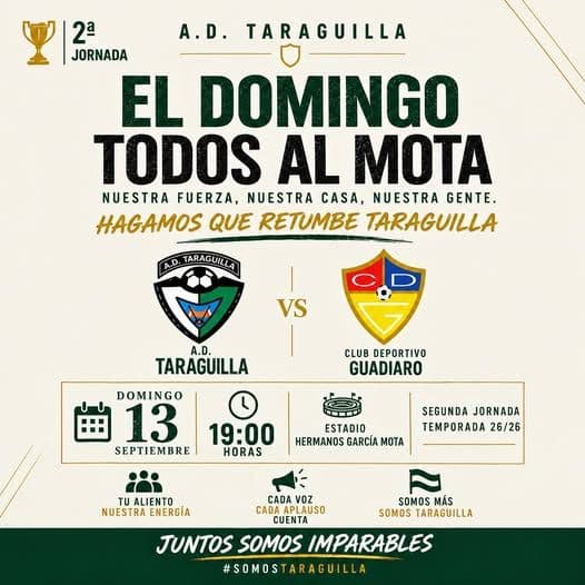 Senior - AD Taraguilla vs CD Guadiaro - Jornada 2